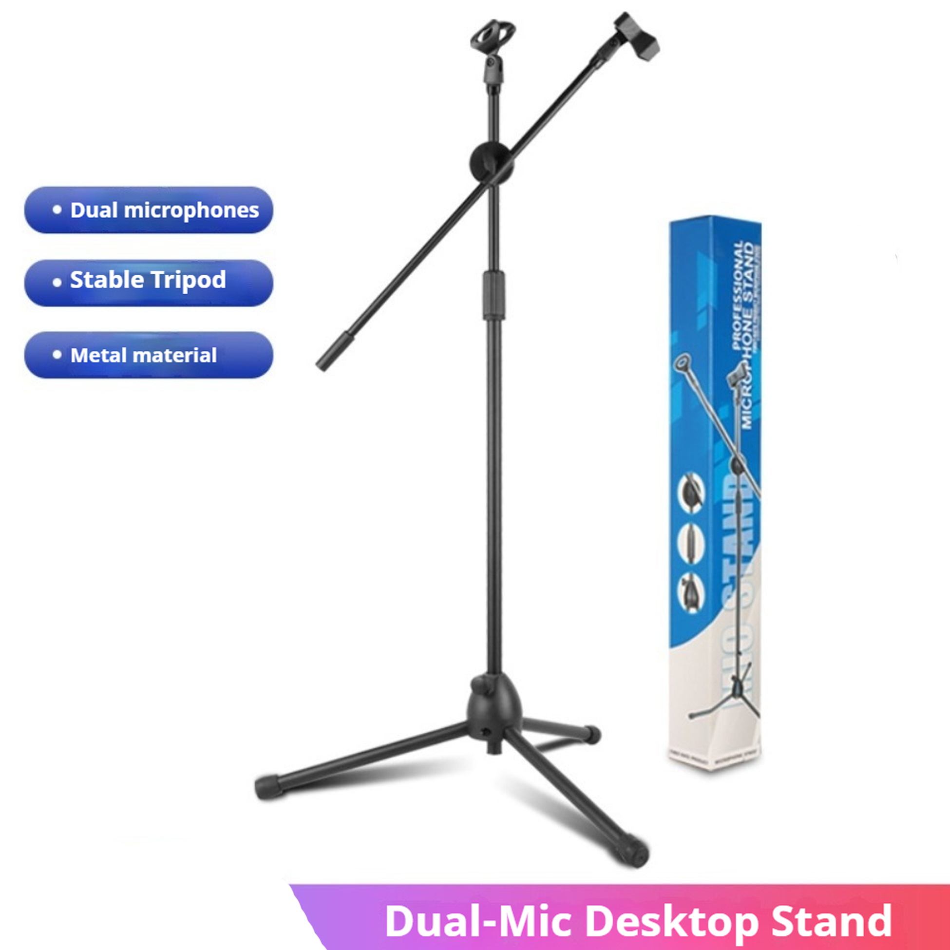 Shure Mic Sm58 - 듀얼 암 디자인의 퍼포먼스 마이크 플로어