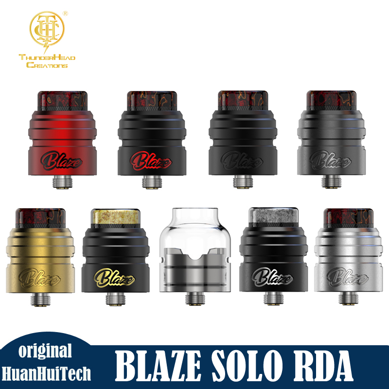 Rda Atomizer Deck - 오리지널 ThunderHead Creations Blaze SOLO RDA