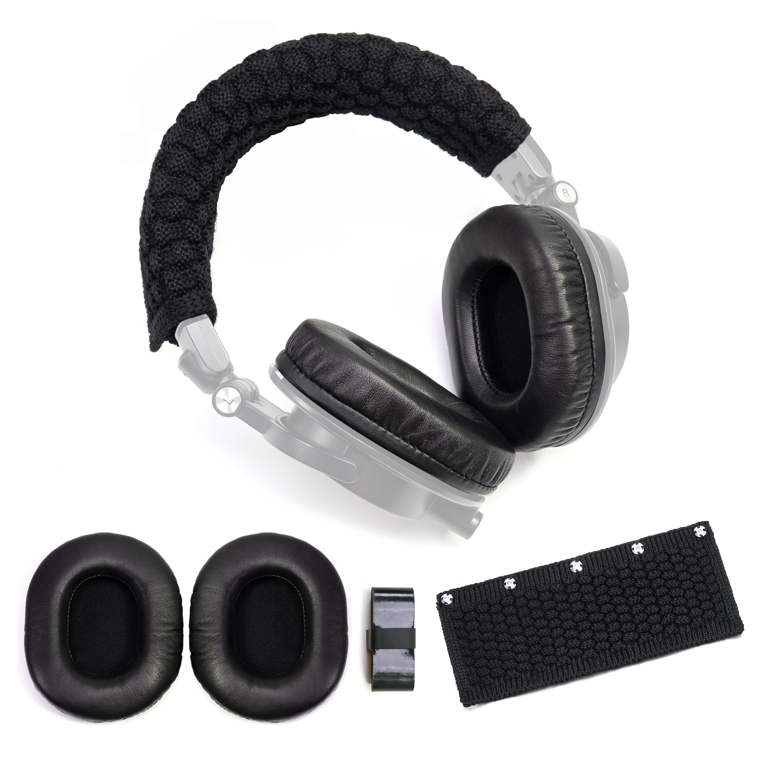 Audio Technica Headphone Ath-M20X - 양가죽 이어 패드 울 헤드밴드 쿠션