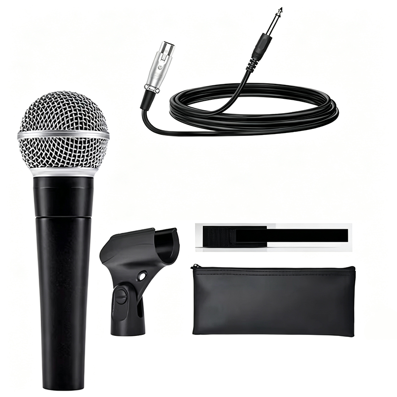Shure Mic Sm58 - 가라오케 다이나믹 마이크 PC용 전문 유선