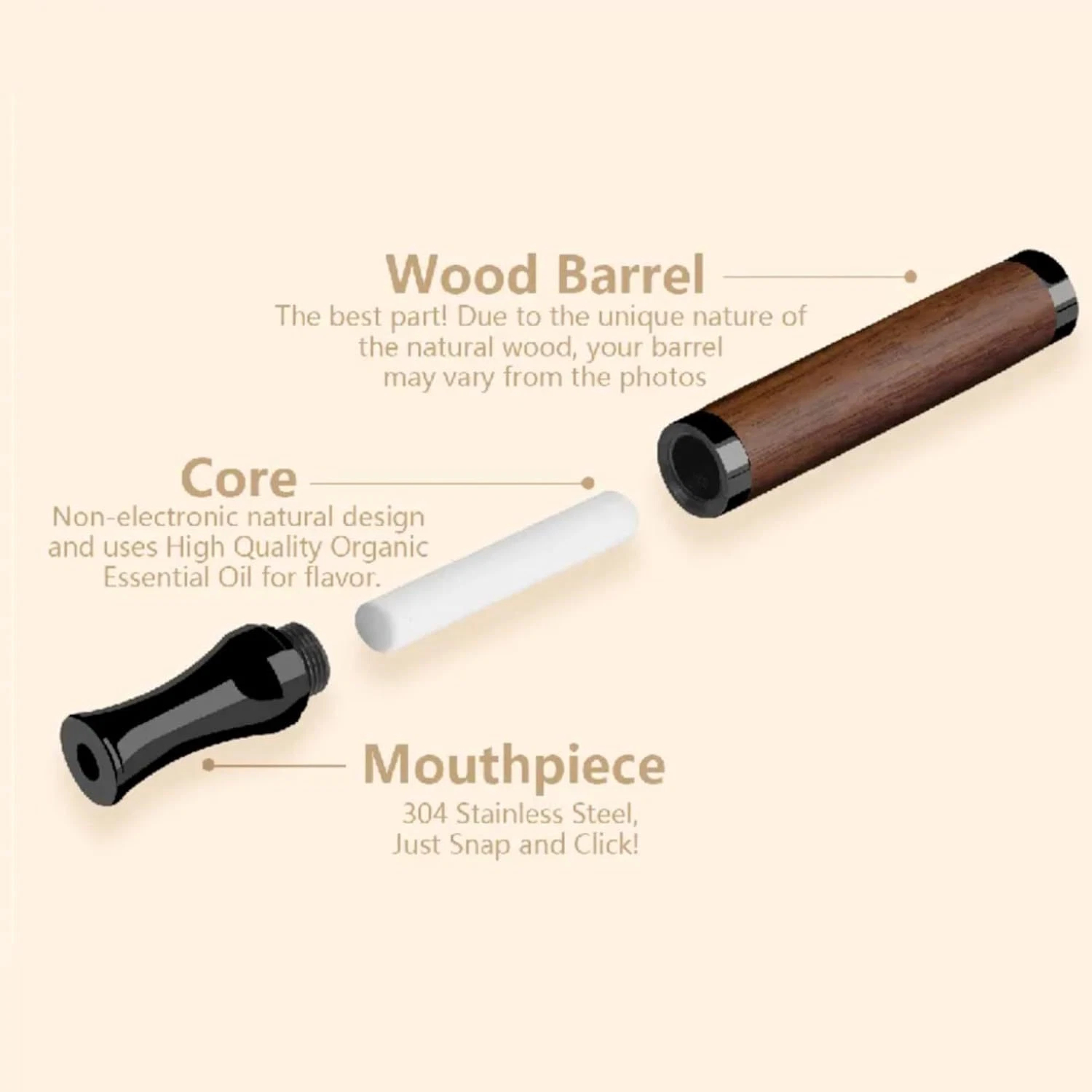 새로운 금연 안티 베이핑 호흡 목걸이 스트레스 불안 완 - Vaping Goods 리뷰 및 가격