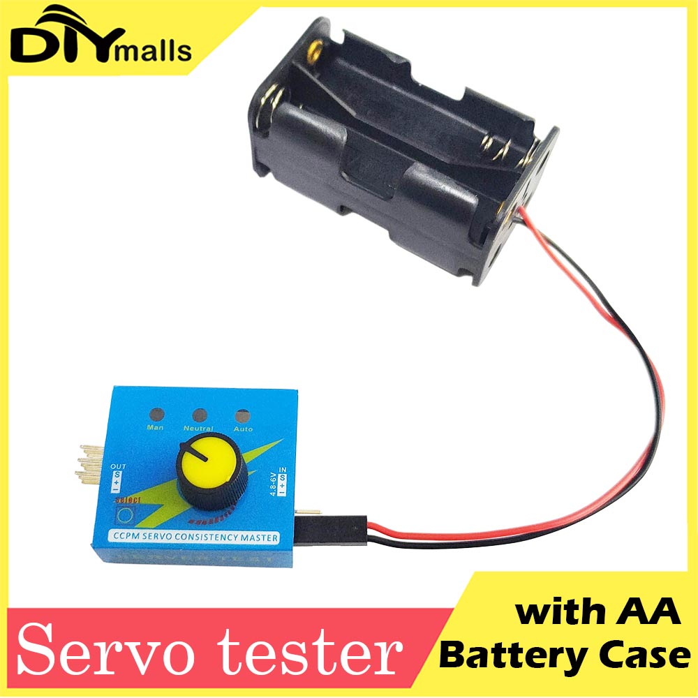 서보 테스터 3CH 디지털 ESC 속도 컨트롤러 체커  - Battery Case Storage 리뷰 및 가격