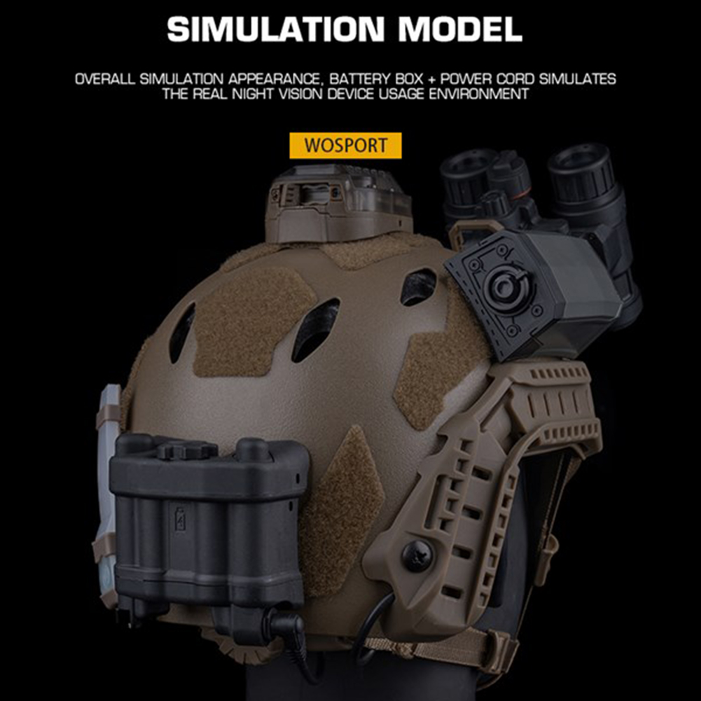배터리 박스 고정 시스템 헬멧 NVG 배터리 파우치 A - Battery Case Storage 리뷰 및 가격