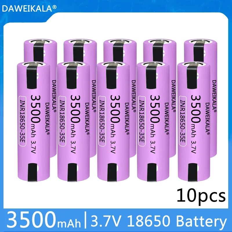 18650 35E 3500mAh 20A 고출력 충전식  - Vaping Goods 리뷰 및 가격