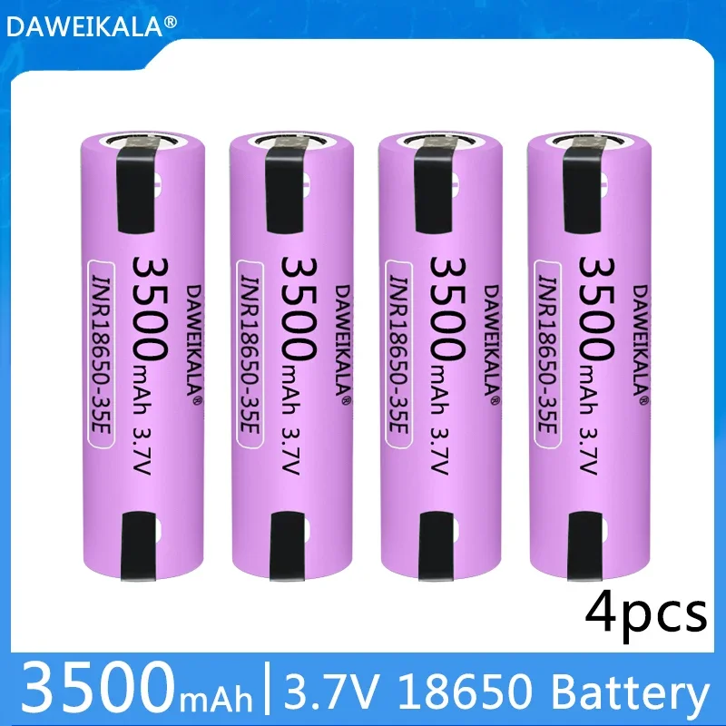 18650 35E 3500mAh 20A 고출력 충전식  - Vaping Goods 리뷰 및 가격