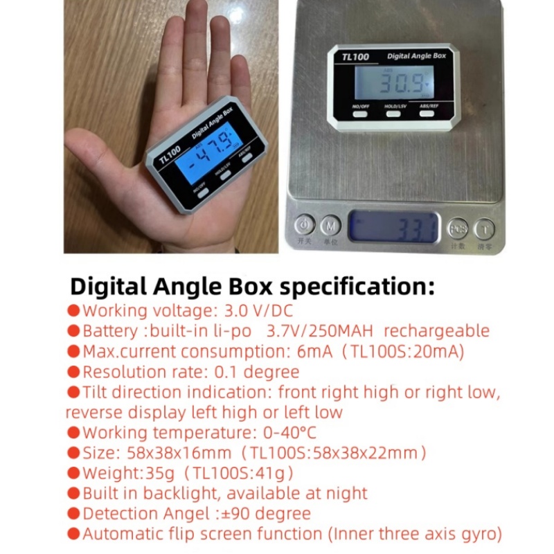 수평 각도 측정기 각도기 피치 게이지 레이저 디지털 각 - Battery Case Storage 리뷰 및 가격