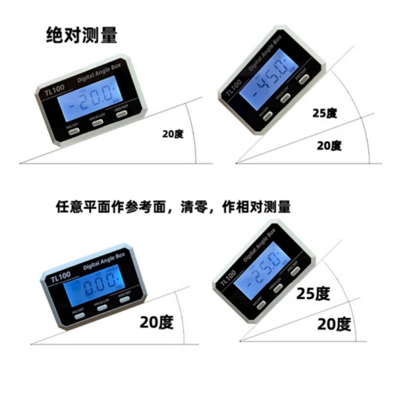 수평 각도 측정기 각도기 피치 게이지 레이저 디지털 각 - Battery Case Storage 리뷰 및 가격