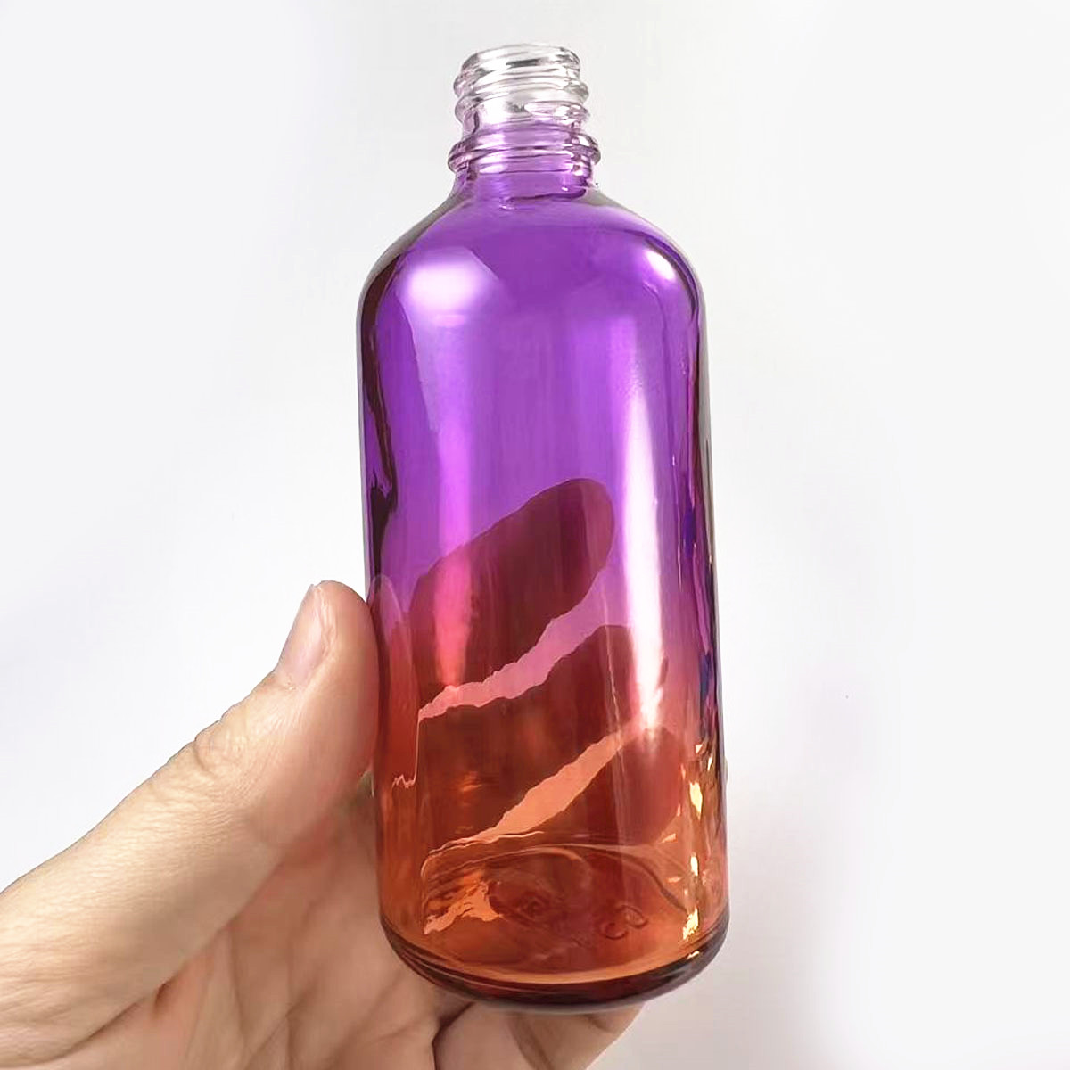1X 3x 100ml 그라데이션 컬러 유리병(실버 향수 - Juice Bottle Dropper 리뷰 및 가격