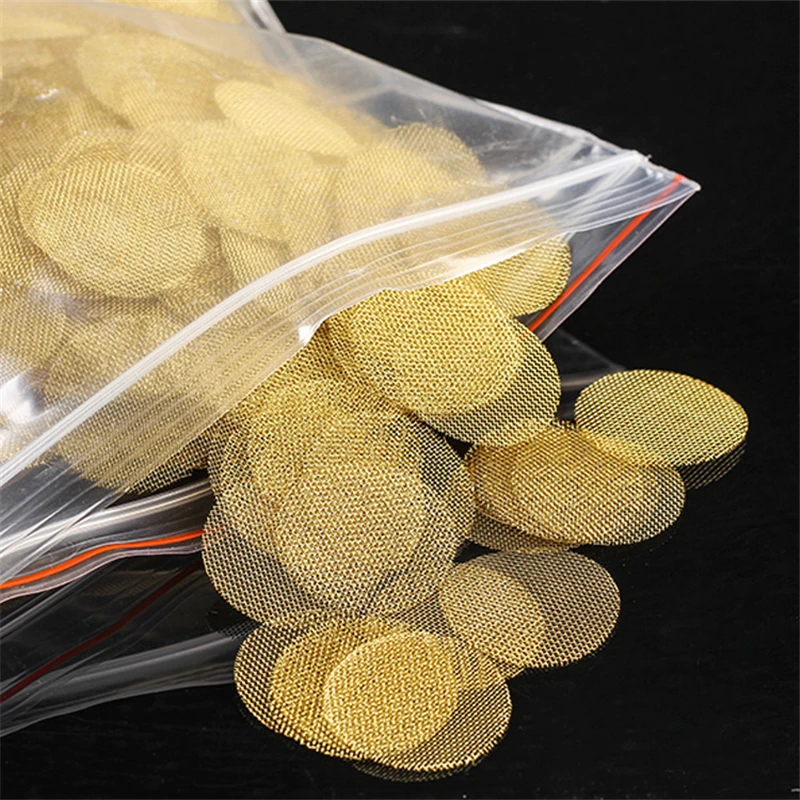 100 개/몫 20mm 황동 구리 흡연 잡초 파이프 필 - Weed Vaping Accessories 리뷰 및 가격