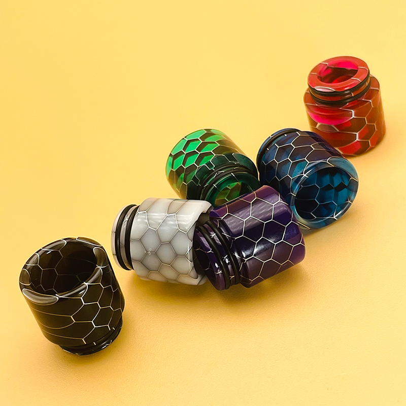 DSX 스네이크스킨 에폭시 수지 810 드립 팁 TFV - Vape Band Silicone 리뷰 및 가격