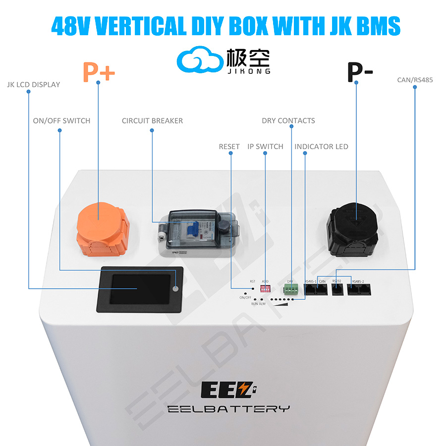 LiFePO4 배터리 케이스, 48V 16S 280Ah - Battery Case Storage 리뷰 및 가격